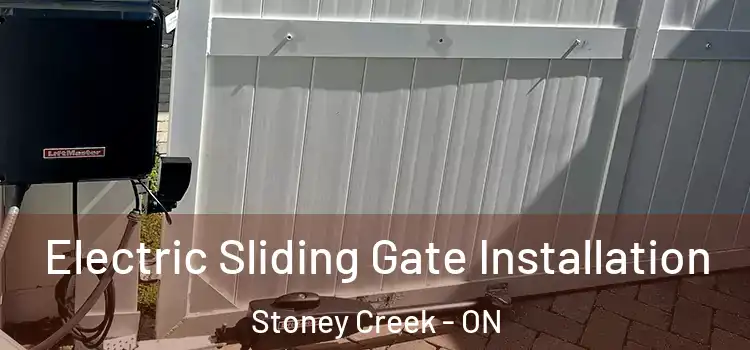  Electric Sliding Gate Installation Stoney Creek - ON